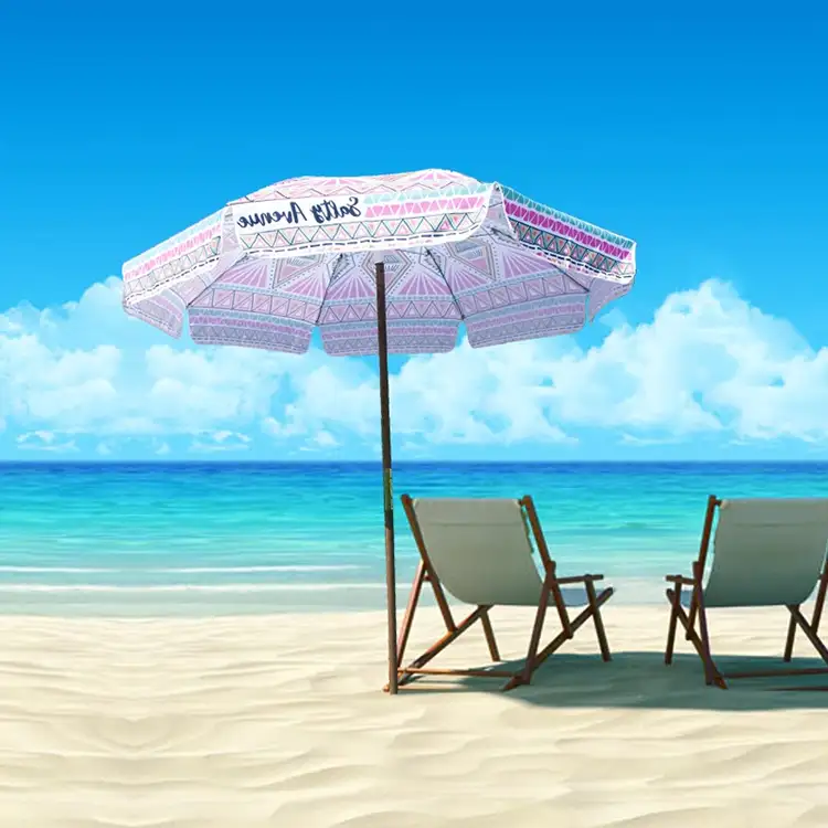 Strandparaplu: een must-have voogd van de zomerse kust