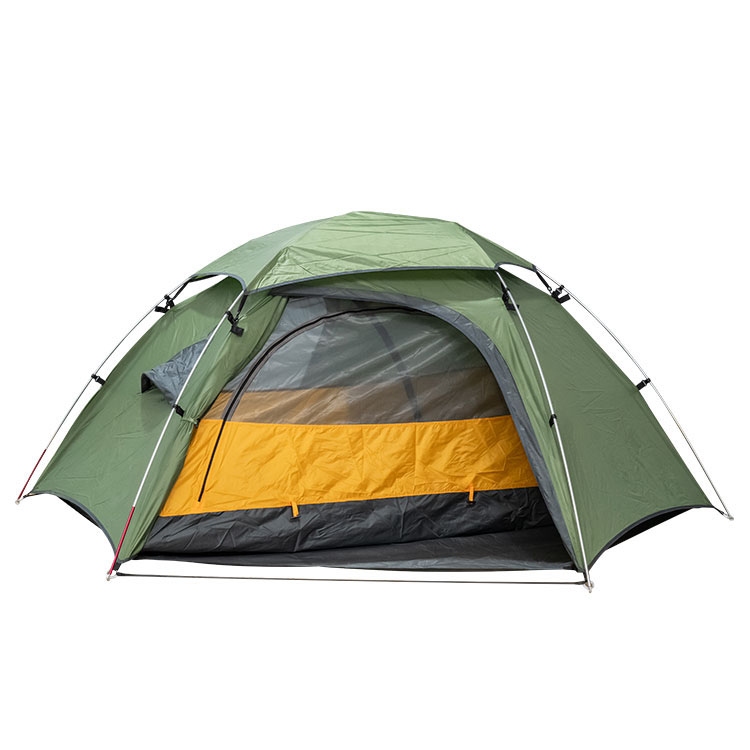 Op maat gemaakte strandtent van 252 cm met verlengde luifel en aluminium palen