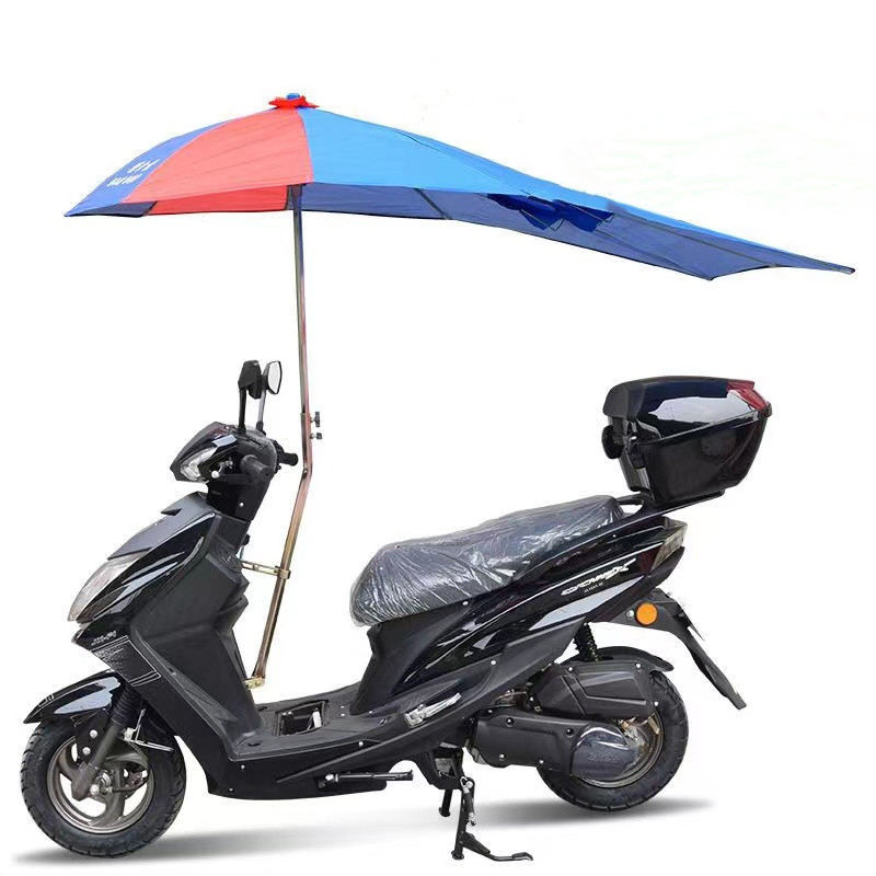 Verlengde dubbellaagse motorparapluluifel