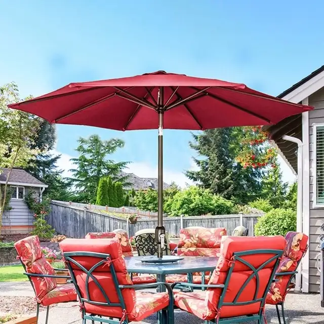 Tuinparasol met lange steel