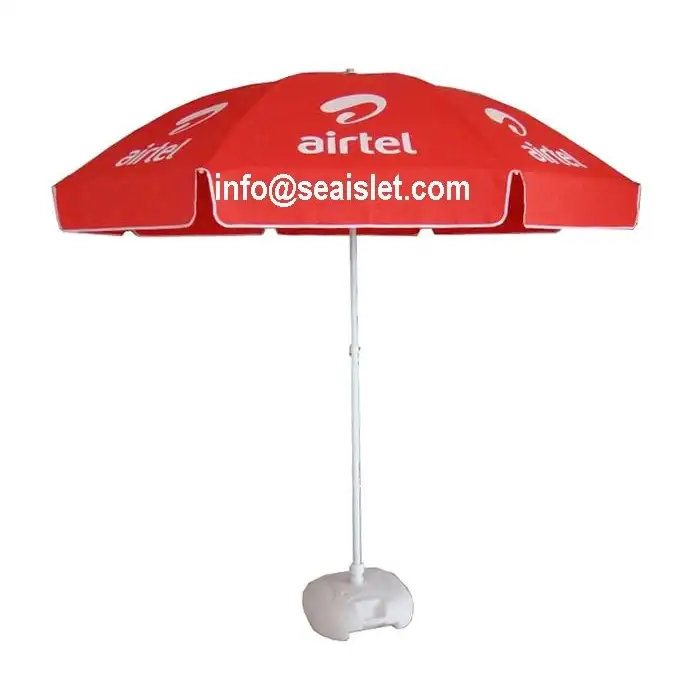 Groot formaat strandparasol