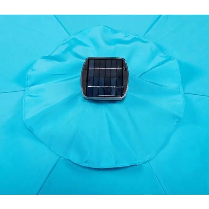 LED-licht tuinparaplu
